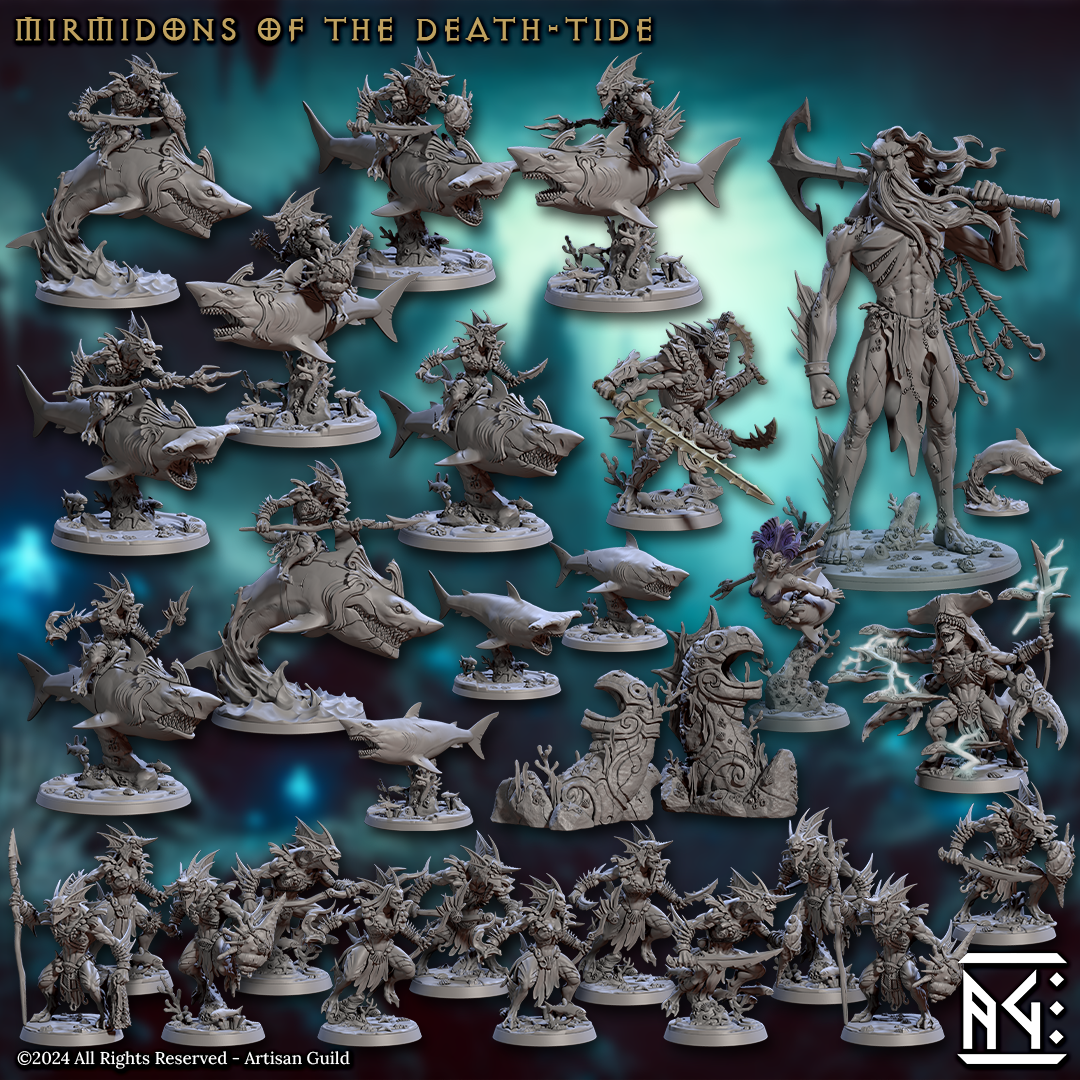 Mirmidons of the Death-Tide (Complete set - 64)